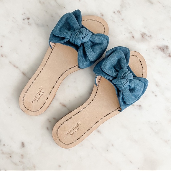 Kate Spade New York Sasha Bow Slide Sandal - Picture 6 of 11